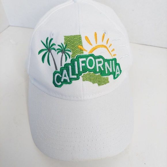Embroidered California Logo OSFA Baseball Hat Cap - Picture 1 of 4